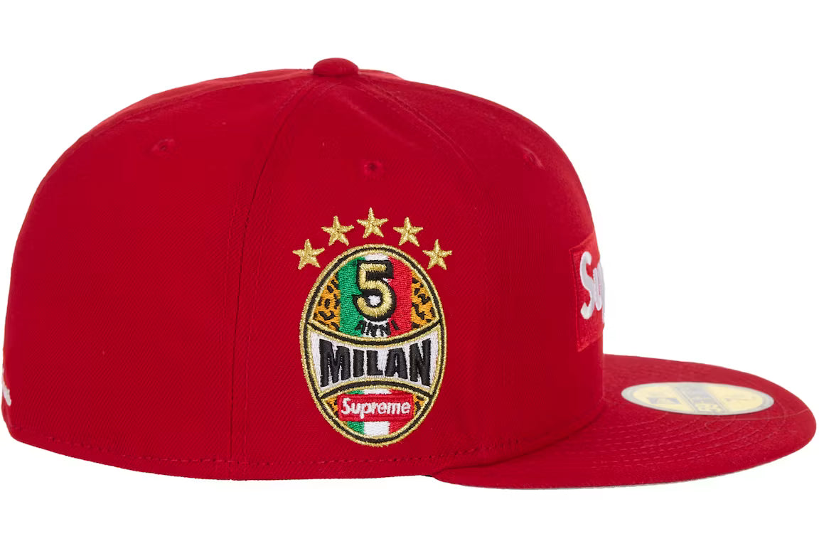 Supreme Shop Box Logo New Era 59Fifty Fitted Hat - Red (SS26)