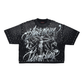 Rare Peace "Sacrifice" Rhinestone Black Tee