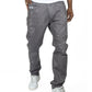 Makobi Segreto Gray Jeans with distressed details and skinny fit