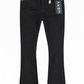 ANOM "Aura" Jet Black Stacked Denim Jeans