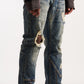 Embellish Vintage Washed Ric Flare Denim Jeans (EMB-S26-25)