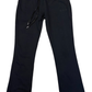 Waimea Stacked Fleece Sweatpants in Black for ultimate comfort and style