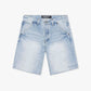 Bright light blue wash denim shorts from Valabasas Mr Shorts collection, perfect for casual summer wear