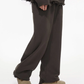 Valabasas "Syndicate" Oversized Baggy Sweatpants - Brown