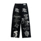 Mixed Emotion "Canvas" Black Denim Jeans