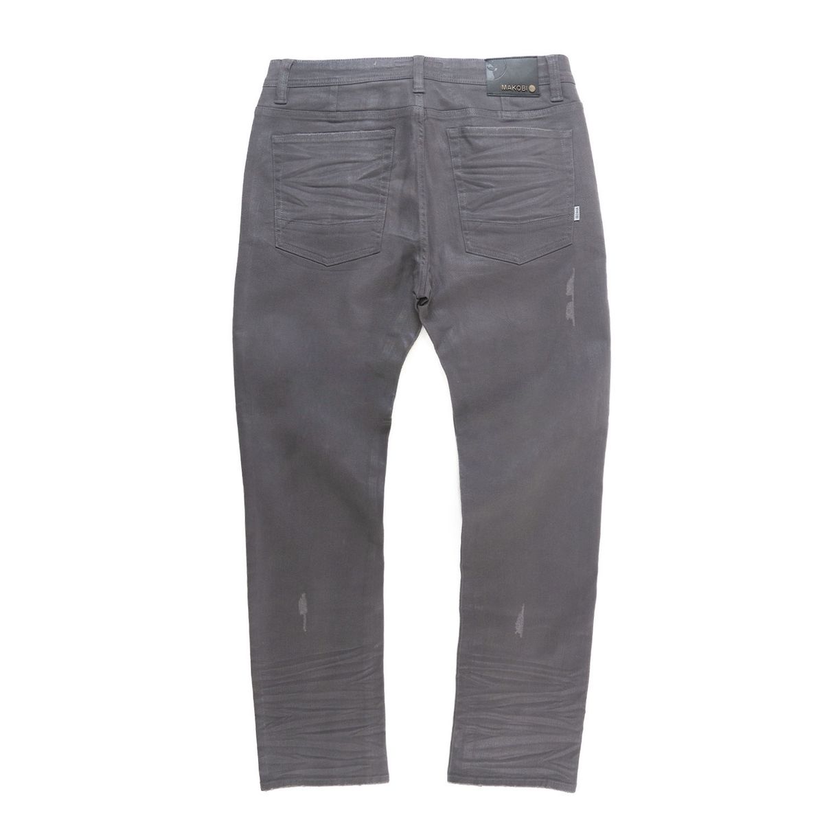 High-quality Makobi Segreto Gray Jeans with comfortable stretch fabric