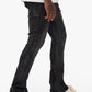 Valabasas "Astonish" Black Grey Stacked Denim Jeans