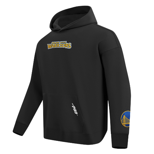 Golden State Warriors Wingspan Hoodie in Black, featuring team logo