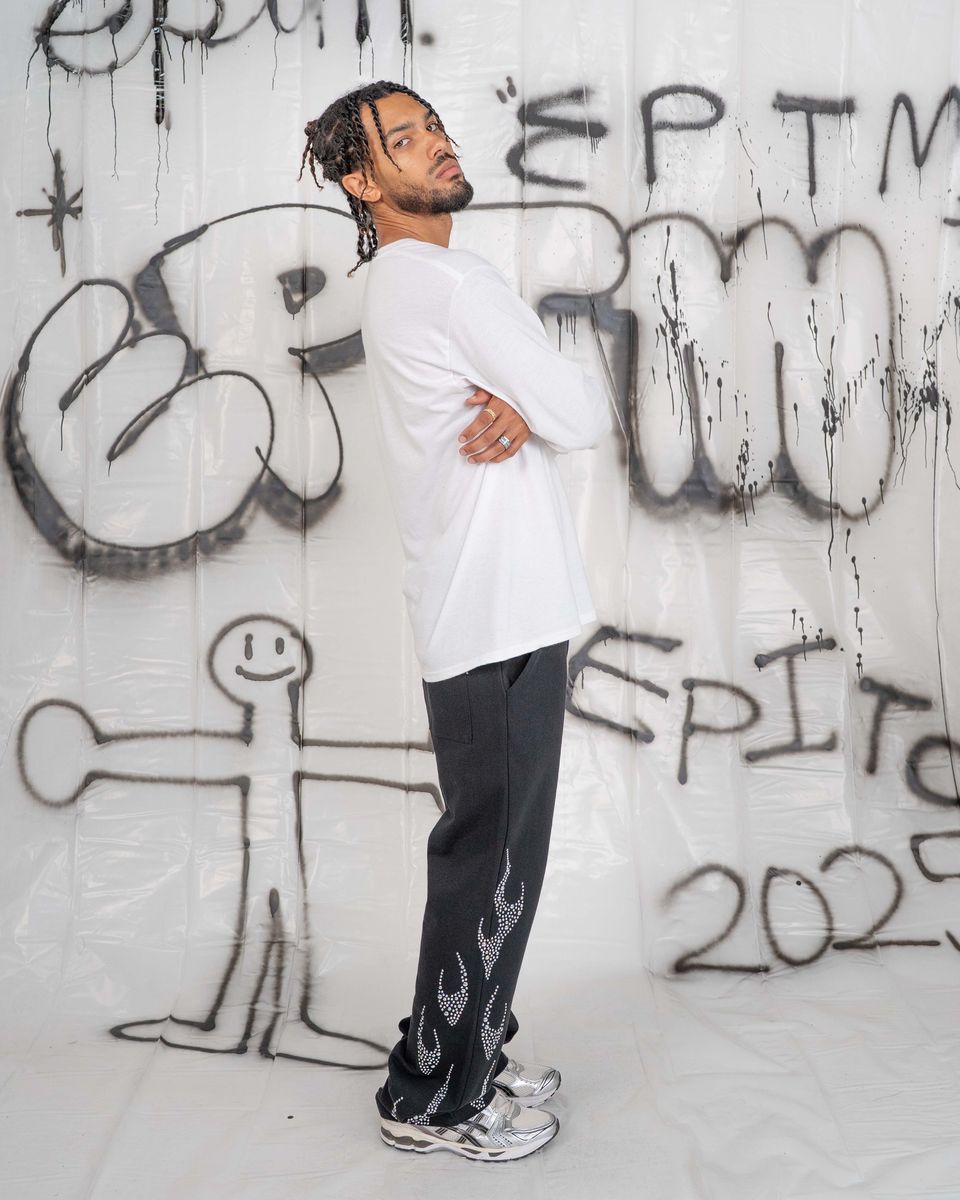 EPTM Metal Flame Pants - Black (EP12441)