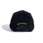 Reference "Paradise LA" Corduroy Snapback Hat - Black/Yellow (REF567)