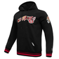 Black and red Pro Standard 49ers City Ransom hoodie showcasing team logo and streetwear style