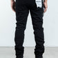 Midnight Black Slim Non Distress Denim Jeans (MB-002)
