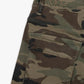 Front perspective highlighting the stitching, fit, and camouflage pattern of Valabasas Commander 30 denim jeans