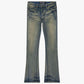 Valabasas Mr Stacked Medium Vintage Stacked Denim Jeans in VLBS-VJ3-1005
