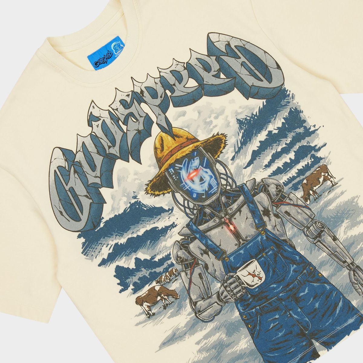 Godspeed Aura Farm II T-Shirt - Bone