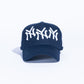 Reference "NY Multi" Snapback Hat - Navy (REF835)