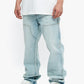 Product code VLBS-VJ6-1009 embossed on the tag of Valabasas Mr Straight denim jeans