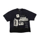 Mixed Emotion "Stamped" Black Tee
