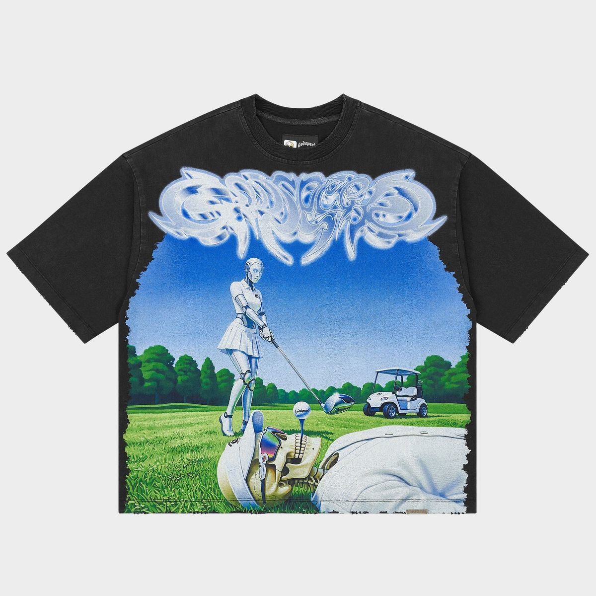 Godspeed Up2Par T-Shirt - Black