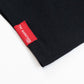 Yarn count 16 singles heavyweight cotton crewneck tee with detailed screen printing and high-quality construction