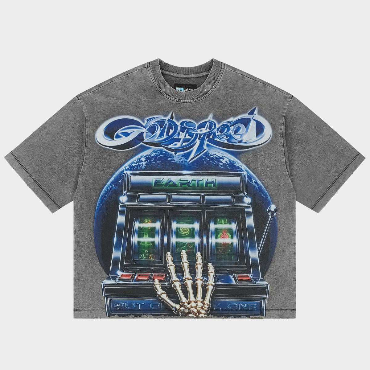 Godspeed Polymrkt T-Shirt - Grey Wash