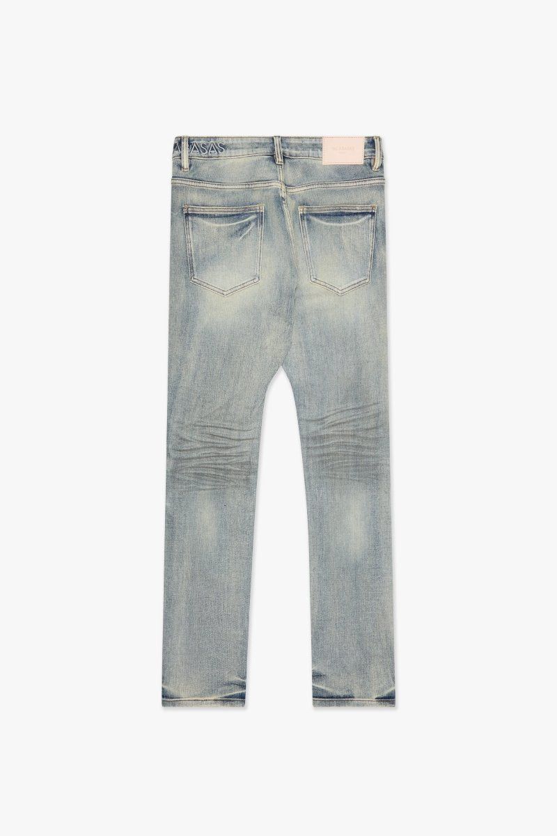 Valabasas "Mr.Flex" Blue Washed Skinny Jeans