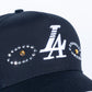 Reference "Paradise LA Stones" Snapback Hat - Black/Yellow (REF825)