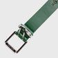 Homme + Femme "Passport" Belt - Green