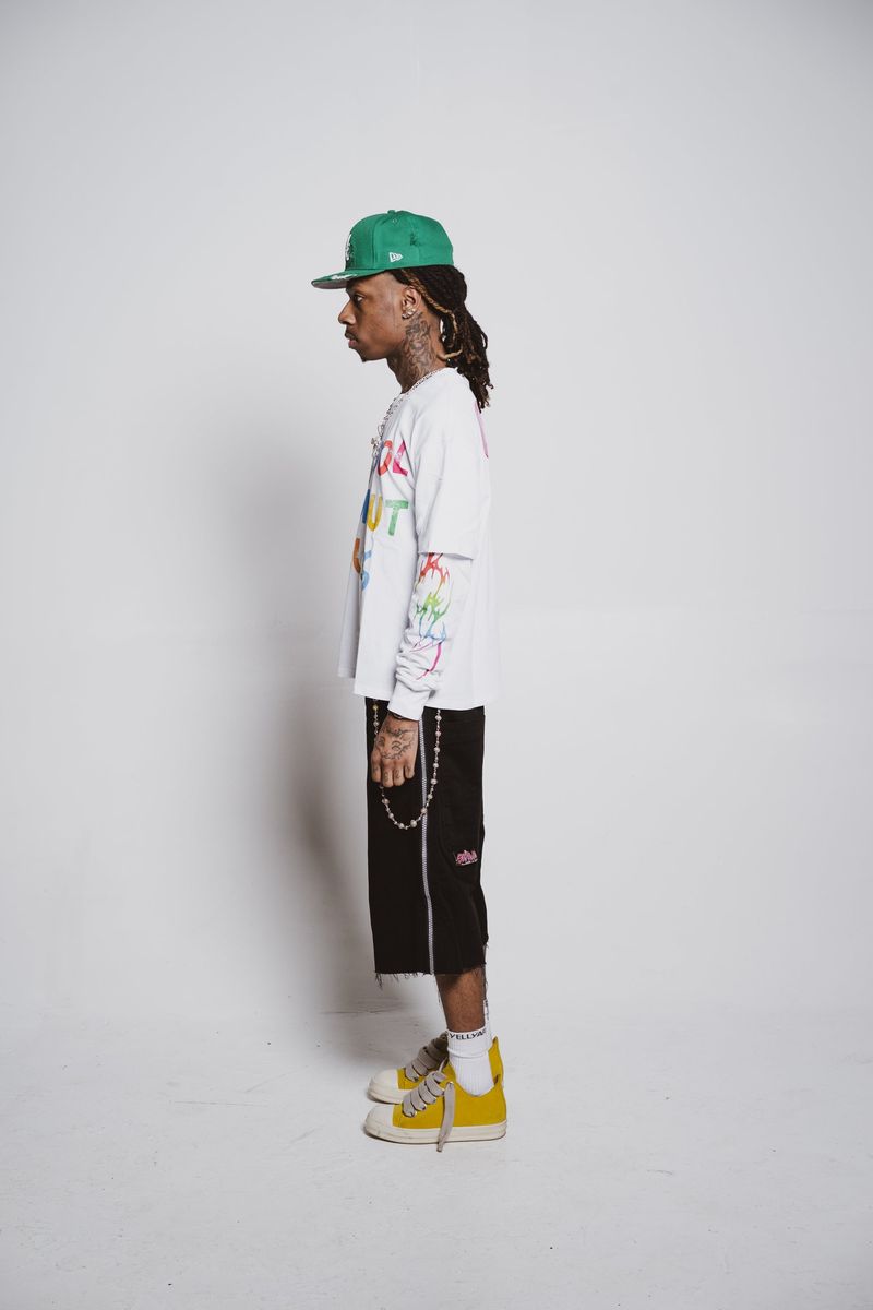 Addicts ATL "Cool Without Drugs" White Double Layer Tee