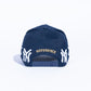 Reference "NY Multi" Snapback Hat - Navy (REF835)