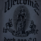 Rare Peace "Virgin Mary Washed" Dark Grey Tee