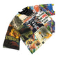 Front view of the Syndicate Nostalgic Crop Tee highlighting its trendy crop length and classic branding