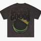 Comfortable grey Valabasas Lux Cafe T-shirt with stylish design and high-quality fabric