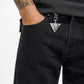 Valabasas Different Straight Fit Black Jeans