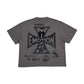 Mixed Emotion "Friends" Rhinestone Grey Tee
