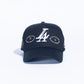 Reference "Paradise LA Stones" Snapback Hat - Black/Yellow (REF825)