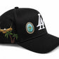 Reference "Paradise LA Gem Print" Snapback Hat - Black (REF877)