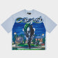 Godspeed Neighborhood Watch T-Shirt - Ice Blue