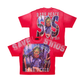 Rare Peace "S.O.S. Goblin" Rhinestone Red Tee