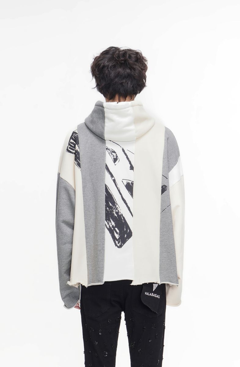Valabasas "Slipped" Grey Pullover Hoodie