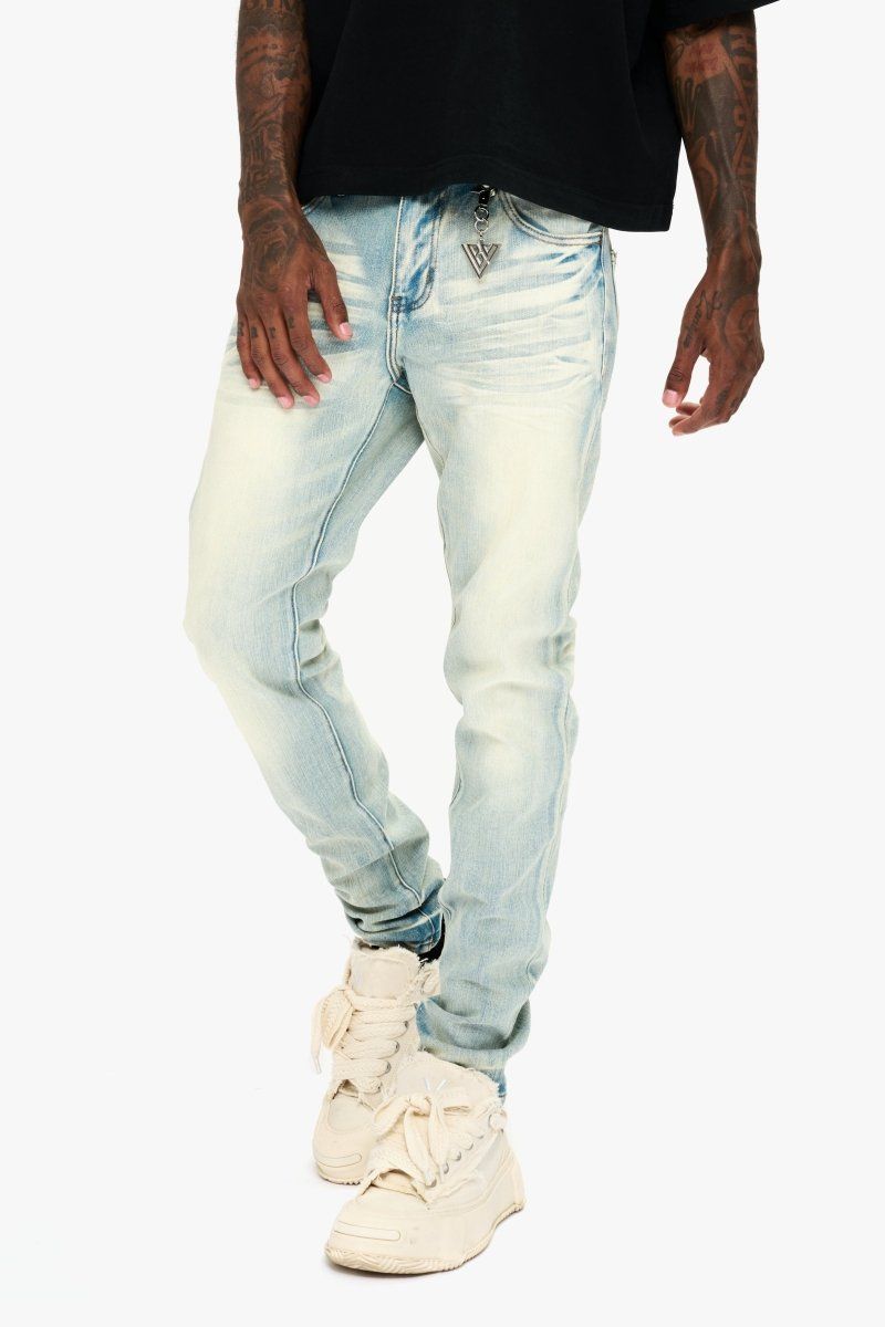 Valabasas "Mr. Slim" Light Blue Wash Jeans
