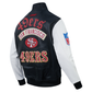 Pro Standard San Francisco 49ers Best Of Leather Varsity Jacket - Black/White (FS46410970-BLW)