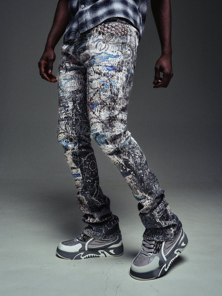 Guapi Hakai Spider Denim Jeans
