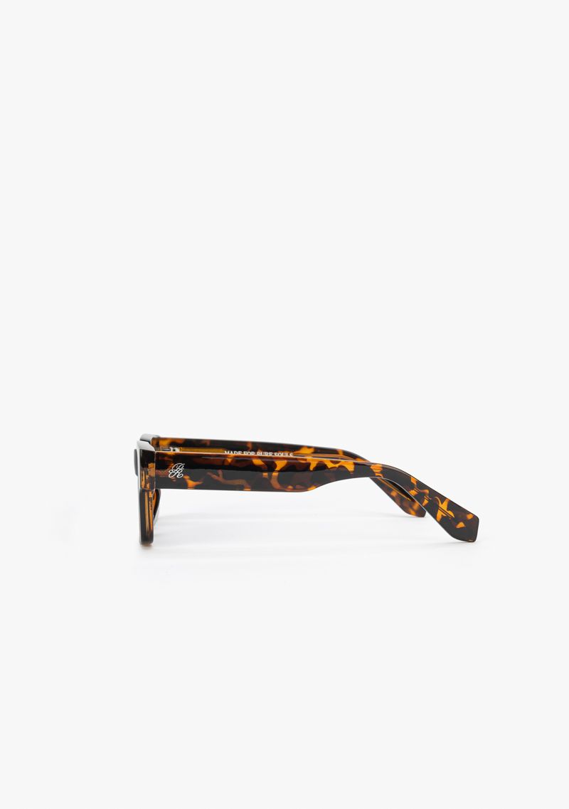 Stylish PURE Monclair Tortoise Sunglasses in authentic tortoise pattern with durable build