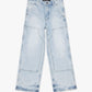 Light blue wash denim jeans from Valabasas branded Mr Straight style with detailed stitching