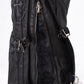 Guapi All Black Cross Buckle Shorts