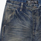 Valabasas "Mr. Straight" Dirty Vintage Blue Denim Jeans