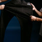ANOM "360" Jet Black Skinny Denim Jeans