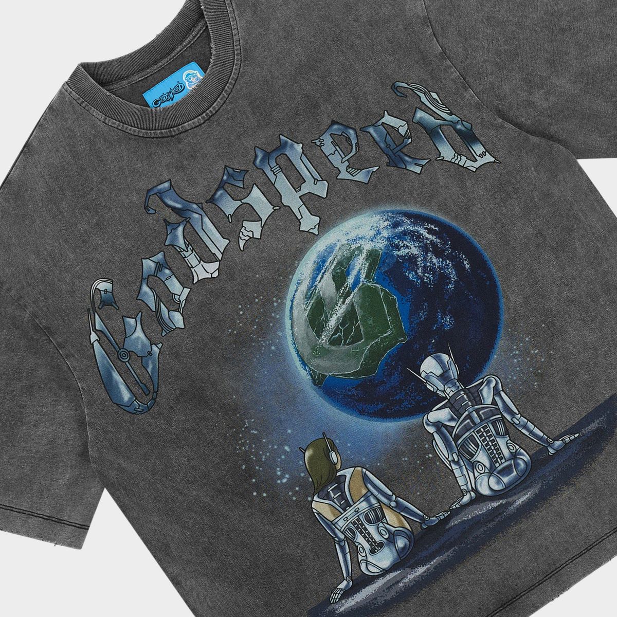Godspeed Artificial Love II T-Shirt - Grey Wash
