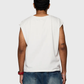 Homme + Femme "The List" Cutoff Tee - White
